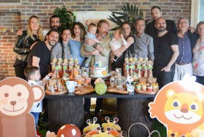 İçerde oyuncuları doğum günü partisinde buluştu