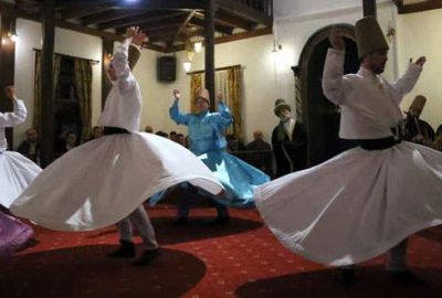 450 yıllık binada semaya ramazanda yoğun ilgi