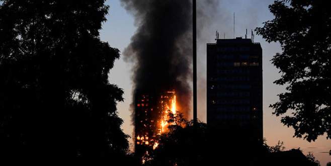 Londra’da 24 katlı binada yangın: 12 ölü