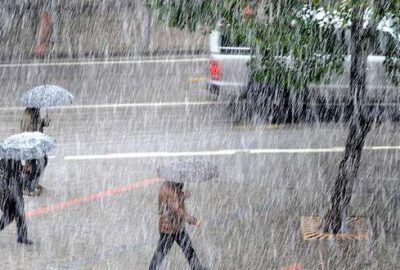 Meteorolojiden 5 il için sağanak uyarısı
