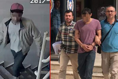 Hırsızı şapkasındaki soru işareti ele verdi