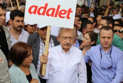 CHP’nin ‘adalet’ yürüyüşü başladı