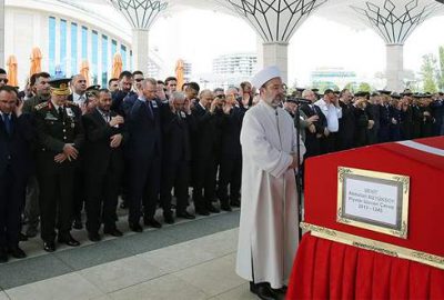 Şehit Büyüksoy son yolculuğuna uğurlandı