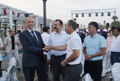 Başkan Aktaş veda etti