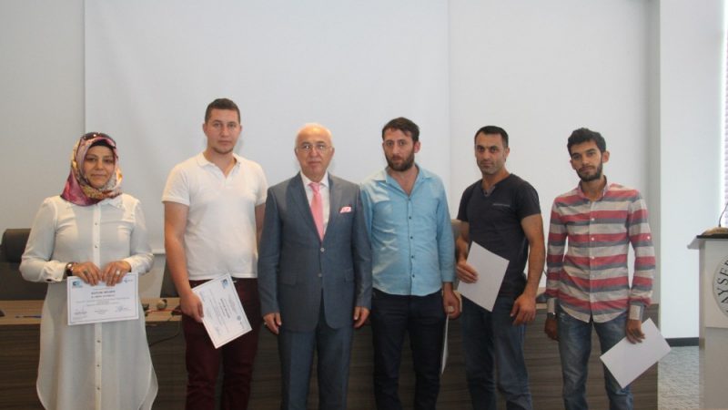 Kayseri Ticaret Odası, İŞKUR ve KOSGEB işbirliğinde yürütülen Uygulamalı Girişimcilik