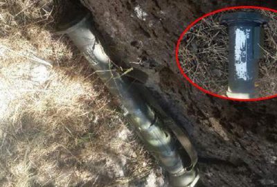 Hakkari’de ele geçirilen tanksavarda dikkat çeken detay!