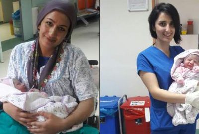 Bursa’da 4 kilo 750 gram kız bebek dünyaya geldi