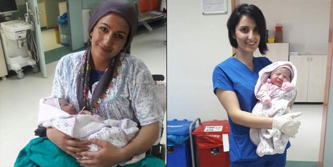 Bursa’da 4 kilo 750 gram kız bebek dünyaya geldi