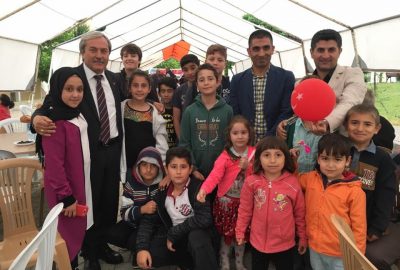 Başkan Şahin, orucunu TOKİ sakinleriyle açtı