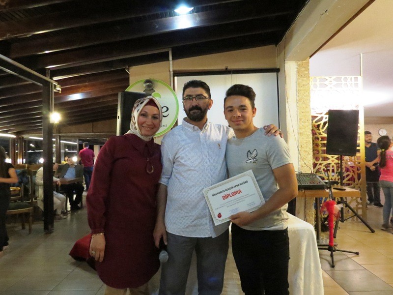 Biga karate gençlik spor kulübünün karatecileri kemer yükseltti