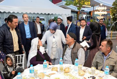 Meram Belediye personeli iftarda buluştu