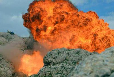 PKK’nın kullandığı mağara böyle imha edildi