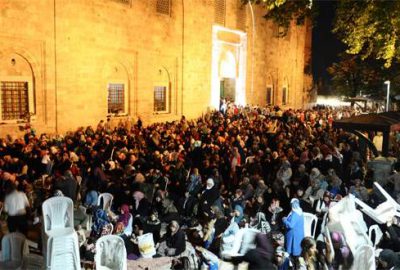 Ulucami, Kadir Gecesi’nde doldu taştı