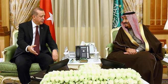Erdoğan, Suudi Arabistan Kralı Selman ile görüştü