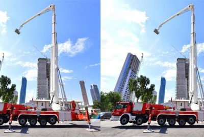 Türkiye’nin en uzun yangın merdiveni