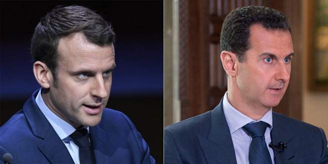 Macron: Esad’ın alternatifi yok