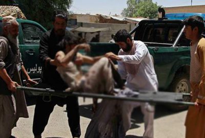 Banka kuyruğuna bombalı saldırı