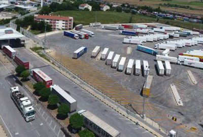 Kapıkule’de TIR kuyruğu