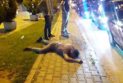 Bursa’da cadde ortasında uyuşturucu komasına girdi