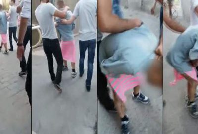 Etek giydirip döve döve sokakta dolaştırdılar