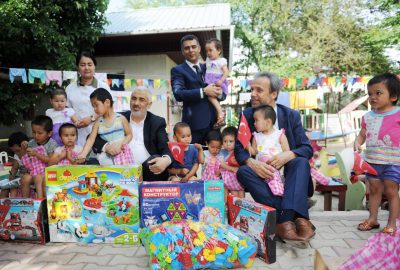 TİKA’dan Kırgızistan’da iftar ve yardım programları