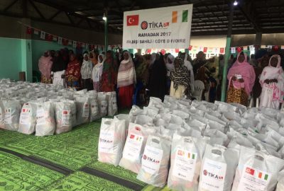 TİKA’dan Afrika’nın en batısına dostluk eli