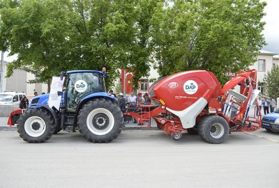 Aşkale’ye 320 bin liralık tarım makinası desteği