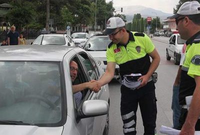 Bayramda 70 bin trafik polisi görev yapacak