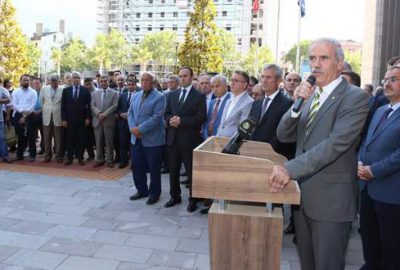 Bursa Büyükşehir ailesi bayramlaştı