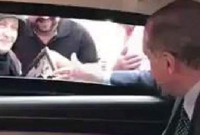 Konvoyu durdurup Cumhurbaşkanı Erdoğan’ı iftara davet etti