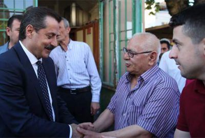 Bakan Çelik, bayram namazını Bursa’da kıldı