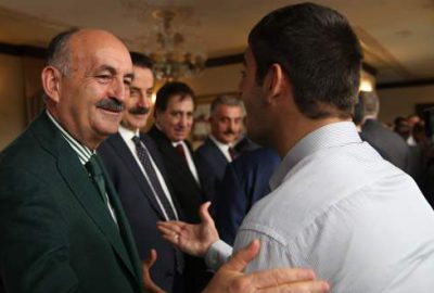 Bursa Valiliğinde bayramlaşma töreni