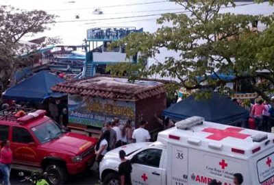 Kolombiya’da turistleri taşıyan tekne battı