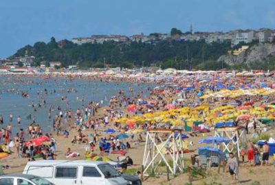 Dikkat çeken görüntü! Zabıta girişleri durdurdu…