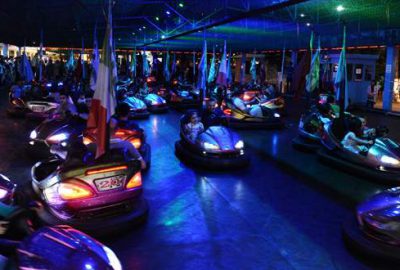 Bayramda çocuklar lunaparka akın etti