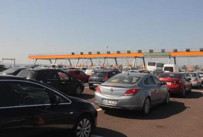 Tatilciler dönüş yolunda