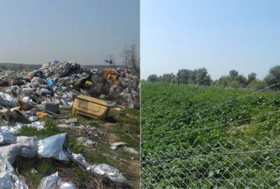 Bursa’da çöplükler yeşil alan oluyor