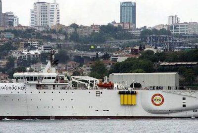 Milli sismik gemisi MTA Oruç Reis hizmete girdi