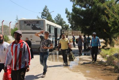 Bayramı ülkelerinde geçiren Suriyeliler Türkiye’ye dönmeye başladı