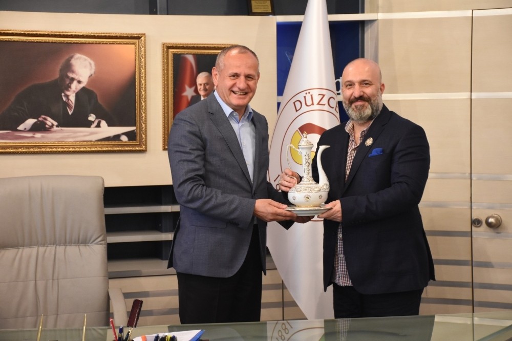 Osmanlı torunundan Başkan Keleş’e ziyaret