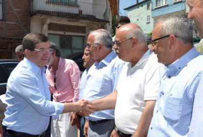 Davutoğlu’ndan Gemlik’e akraba ziyareti
