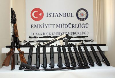Tuzla’da yasadışı silah ticareti operasyonu: 31 tüfek ele geçirildi
