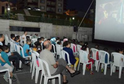 Nilüfer’de açık havada sinema keyfi başladı