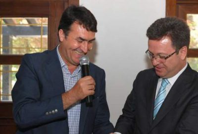 Kaymakam Ünlü’ye veda yemeği