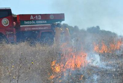 Orman yangınlarına karşı uyarı