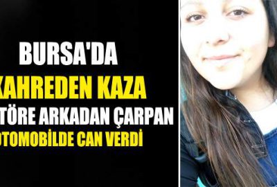 Bursa’da otomobil traktöre çarptı: 1 ölü, 3 yaralı