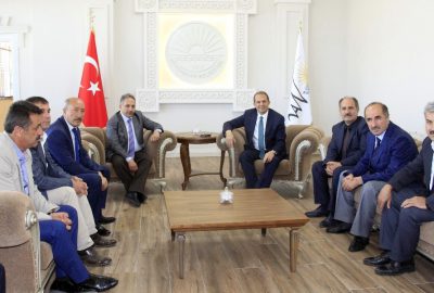 Vali Taşyapan, Büyükşehir Belediyesine veda etti