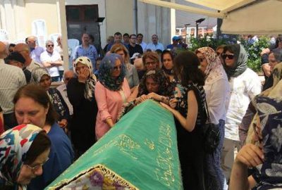 Balkondan düşen Mısra, son yolculuğuna uğurlandı
