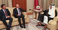 Çavuşoğlu ve Zeybekci, Katar Emiri Al Sani ile görüştü