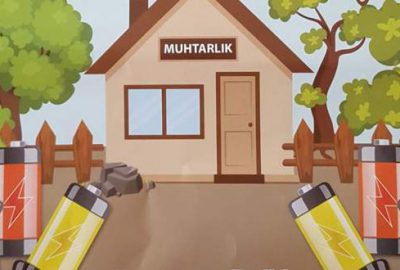 Muhtarlardan atık pil yarışması